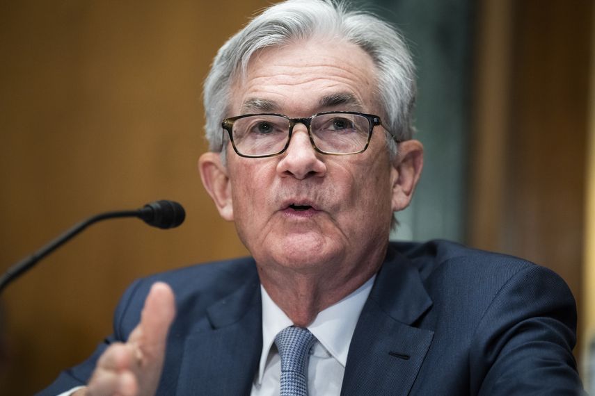 El presidente del banco central estadounidense Jerome Powell.