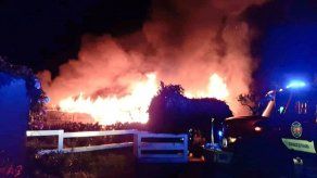 Investigan causas de incendio que consumió local turístico en Chiriquí