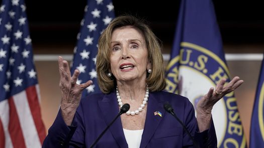 Nancy Pelosi, presidenta de la Cámara de Representantes