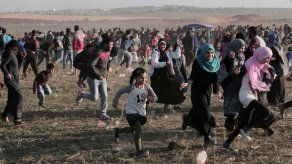 Palestinos muertos durante protestas aumentan a 18 en Gaza