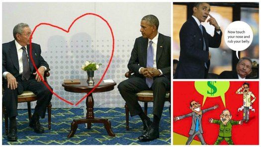 Triángulo Obama-Castro-Maduro inunda de memes las redes sociales