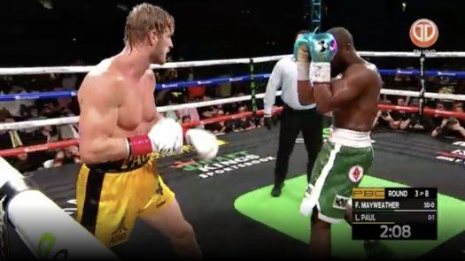 Floyd Mayweather y Logan Paul