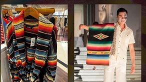 Explicó que los diseños utilizados en la prenda corresponden a creaciones textiles de las comunidades de Contla (centro) y de Saltillo (norte).
