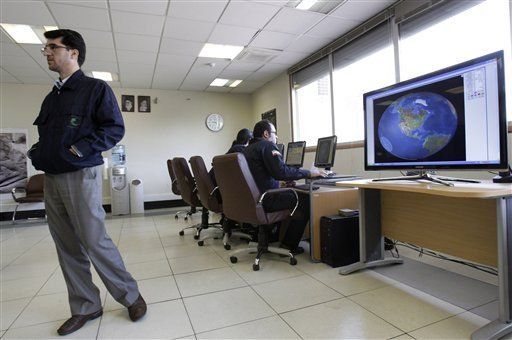 Irán permite a la prensa internacional visitar su centro espacial