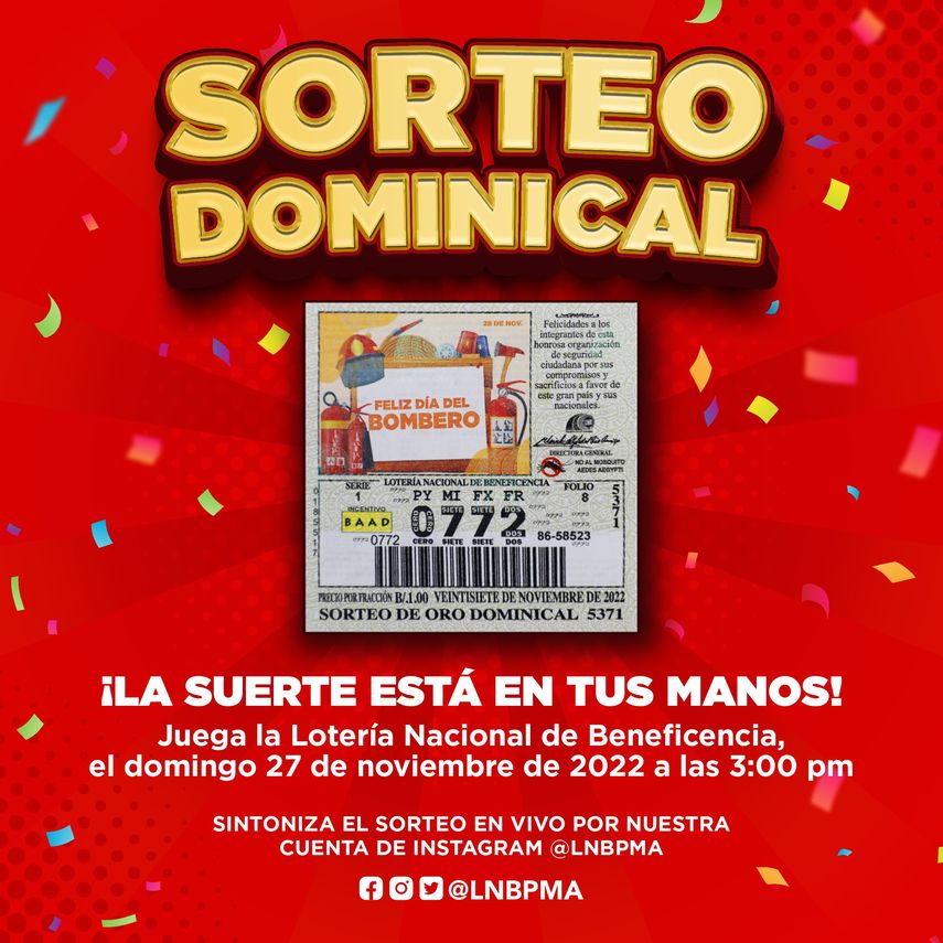 Lotería de Panamá: Horario y cómo ver el sorteo del 27 de noviembre