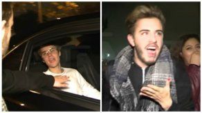 Justin Bieber pega un puñetazo a un admirador que le tocó la cara