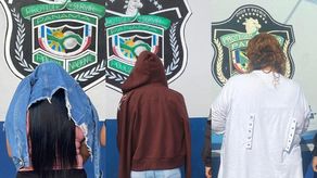 Extorsionistas capturados por la Policía Nacional en Panamá Oeste