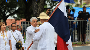 Presidente José Raúl Mulino asiste y participa de los actos protocolares del 10 de Noviembre en La Villa de Los Santos