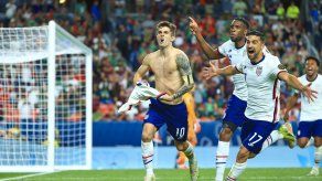 Christian Pulisic, delantero de la selección de Estados Unidos, durante la final de la Liga de Naciones.