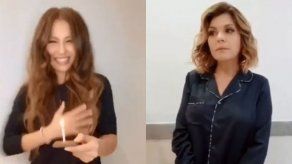Thalía e Itatí Cantoral hacen un icónico reencuentro y recrean video viral