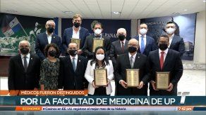 Distinguen a médicos que lucharon contra el COVID-19 en Panamá