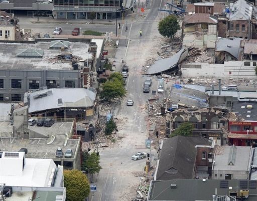 Terremoto en Nueva Zelanda
