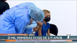 Continúa vacunación pediátrica contra COVID