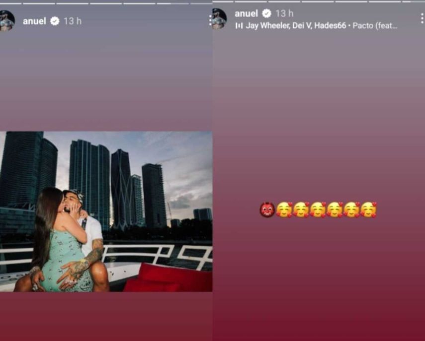 Stories de del cantante Anuel AA a sus seguidores. Stories de del cantante Anuel AA a sus seguidores.