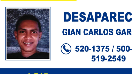 Ministerio Público investiga desaparición 