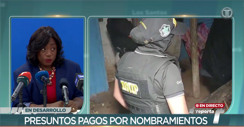 Ministra de Educación reacciona a la aprehensión de docentes del MEDUCA vinculados a la Operación Capibara
