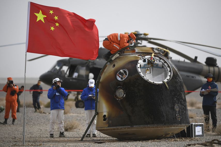 El ambicioso programa espacial de China puso en órbita a su primer astronauta en 2003