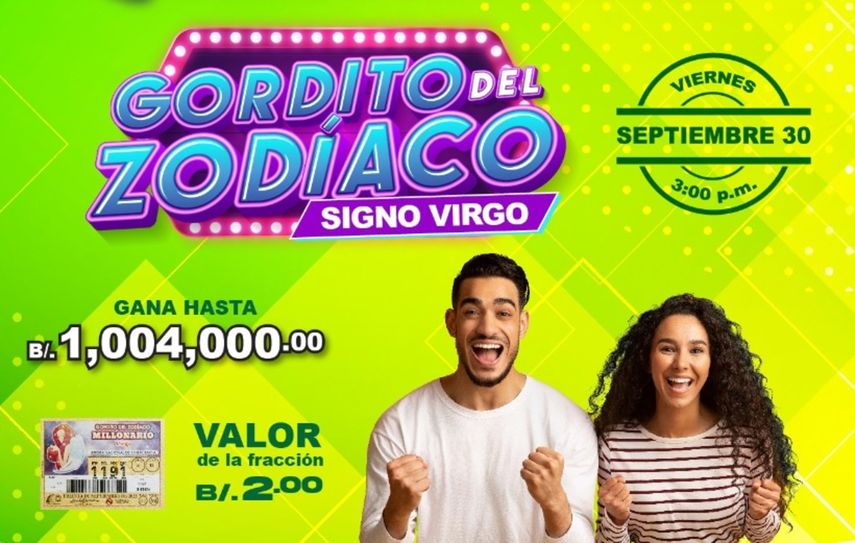 Lotería de Panamá: Horario y cómo ver el Gordito del Zodíaco del 30 de septiembre