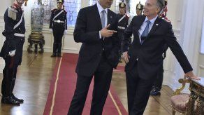 Obama tomó mate en Argentina