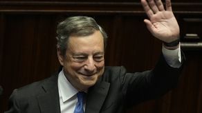 El primer ministro de Italia, Mario Draghi.
