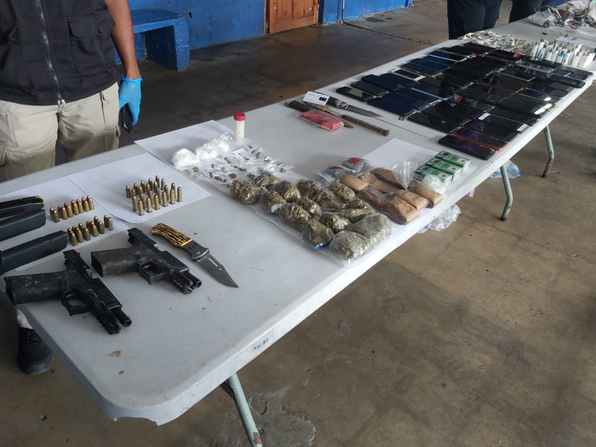 Policía Nacional incuta armas en operación Gaman