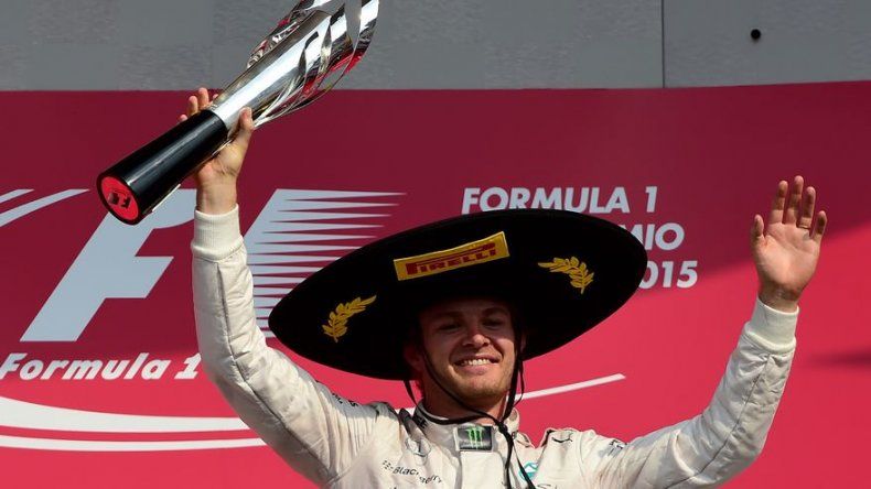 Alemán Rosberg se lleva el Gran Premio de México