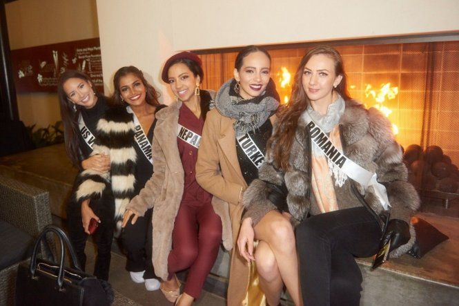 Las candidatas de Miss Universo 2019 visitan el Jardín Botánico de Atlanta