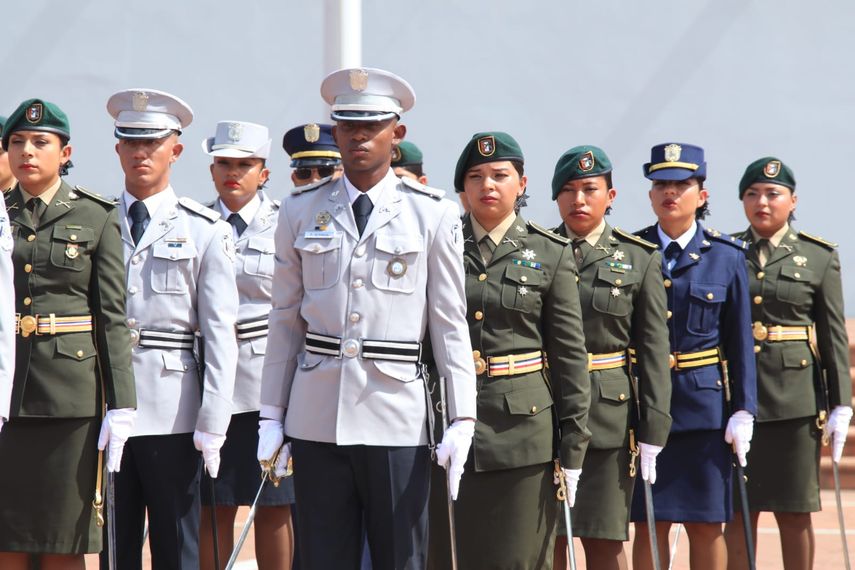 Policía Nacional celebra la ceremonia de graduación de 55 nuevos oficiales
