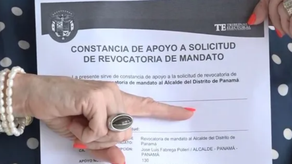 La recolección de firmas para la revocataria de mandato inició el 20 de abril.