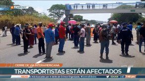 Cierres en la carretera Panamericana afectan a la población en Chiriquí y a la economía de la zona