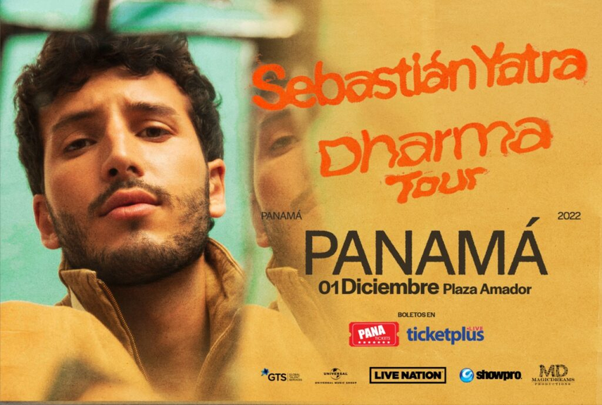 Sebastián Yatra, anuncio del concierto en Panamá 