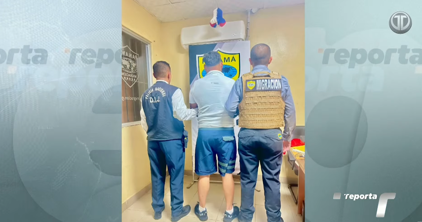 &nbsp;Ciudadano de nacionalidad costarricense aprehendido.