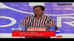 Qué se preparen que aquí viene el nuevo PRD Navarro cierra campaña