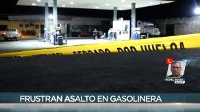Frustran robo en estación de combustible en Antón
