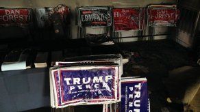 Causan incendio en oficina republicana en North Carolina