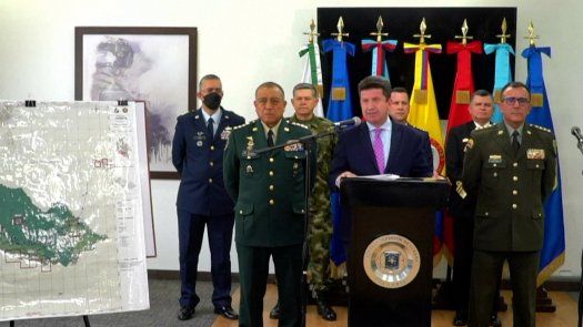 Fuerzas colombianas abaten a principal jefe de disidencias FARC