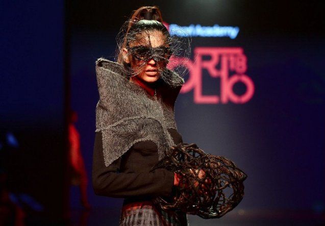 Semana de la moda en Nueva Delhi, India