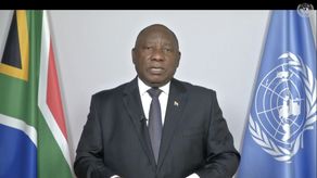 Cyril Ramaphosa, presidente de Sudáfrica.