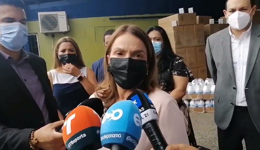 La ministra de Educación