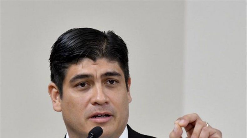 Costa Rica lista para investir a Alvarado, el presidente de su bicentenario