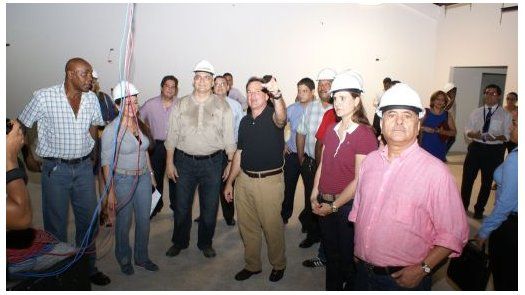 Gran avance en las obras de la nueva sede del PRD en Ave. México