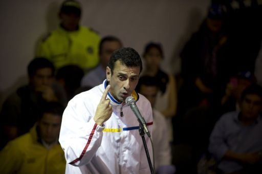 Capriles llama irresponsable a Maduro por pedir a colectivos que respondan