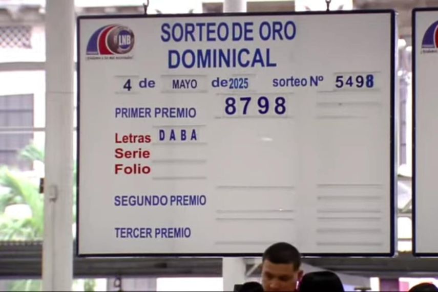 Sorteo de la Lotería Nacional de Panamá del 4 de mayo de 2025.