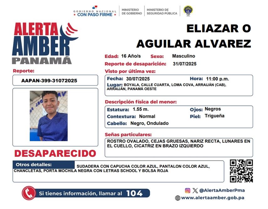 Activan Alerta Amber por desaparición de dos menores.&nbsp;