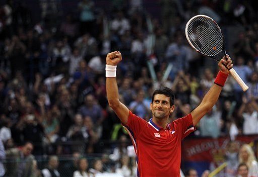 Davis: Con Djokovic, Serbia aventaja 1-0 a Canadá