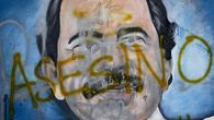 Mural del Daniel Ortega, presidente de Nicaragua. Mural del Daniel Ortega, presidente de Nicaragua.