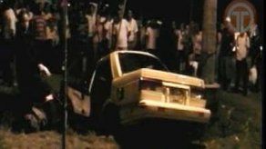 Accidente en Alcalde Díaz dejó tres heridos