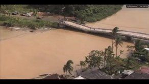Inspeccionan daños en Puente de Palmas Bellas en Colón