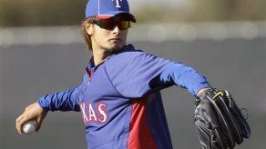 Darvish se pone manos a la obra con los Rangers