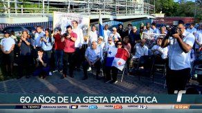 Recuerdan a mártires del 9 de Enero con actos protocolares